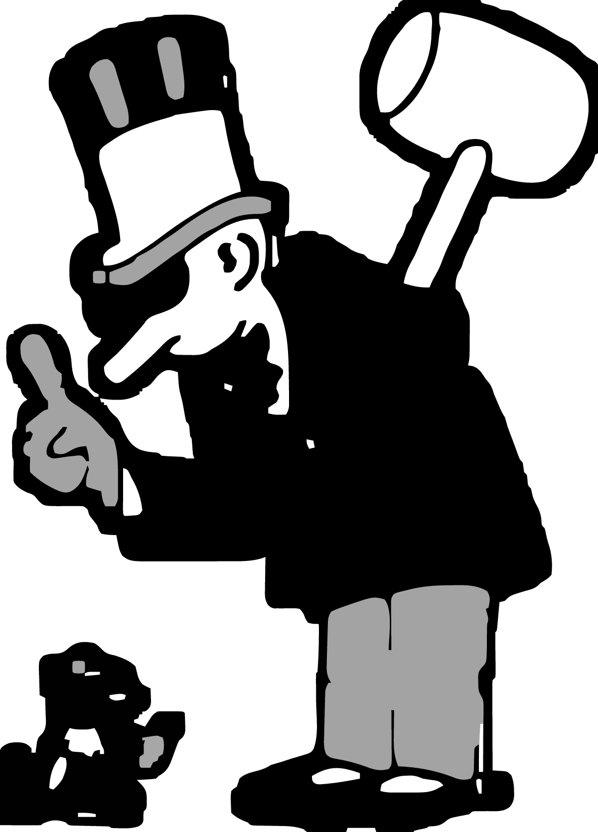 Mr. Little, the Western Exterminator mascot